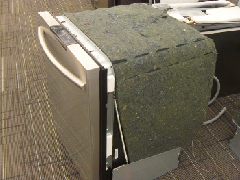 Green Felt In Dishwasher A